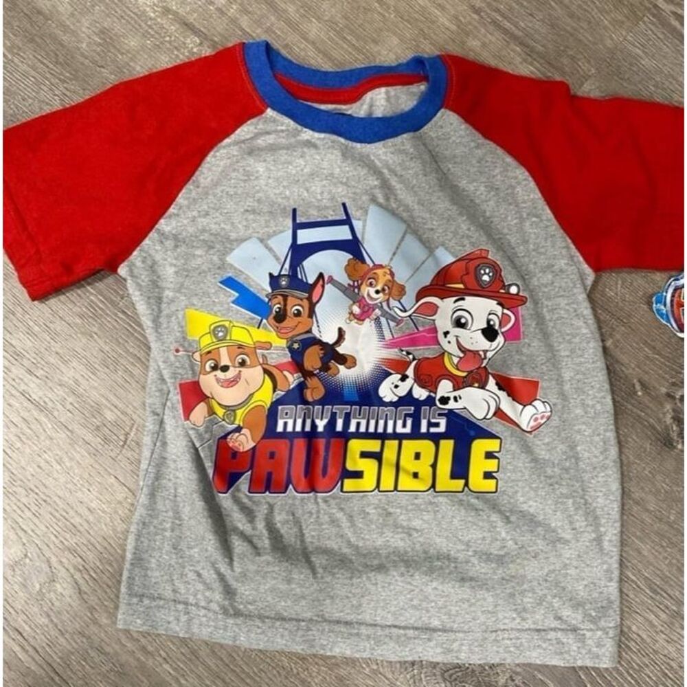 Paw Patrol Tee Shirt‎ Size 7